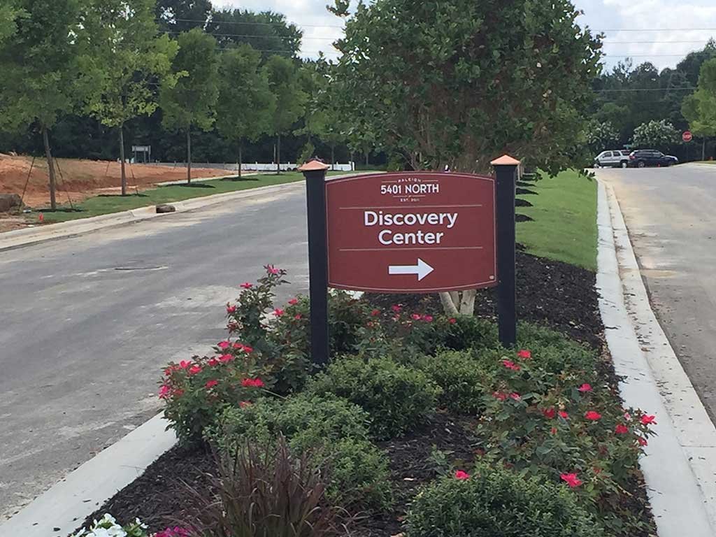 5401 Discovery Center Sign 08 2015